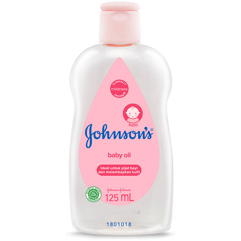 Johnson's Baby Oil 125ml - Pack of 6