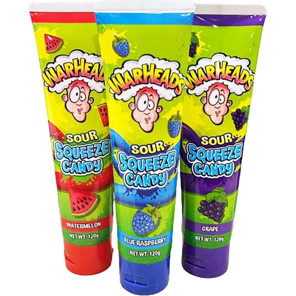Warhead Squeeze Candy 120g - Carton of 12