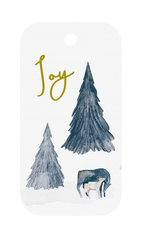 Gift Tags - Gift Tags Deer Wood Set - 20/pack