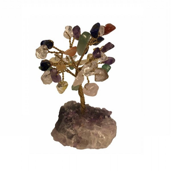 Multi Gem Tree Single 9cm