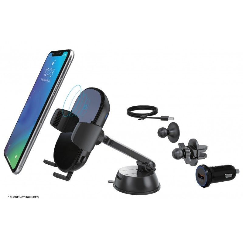 WIRELESS CHARGING SMARTPHONE HOLDER QI