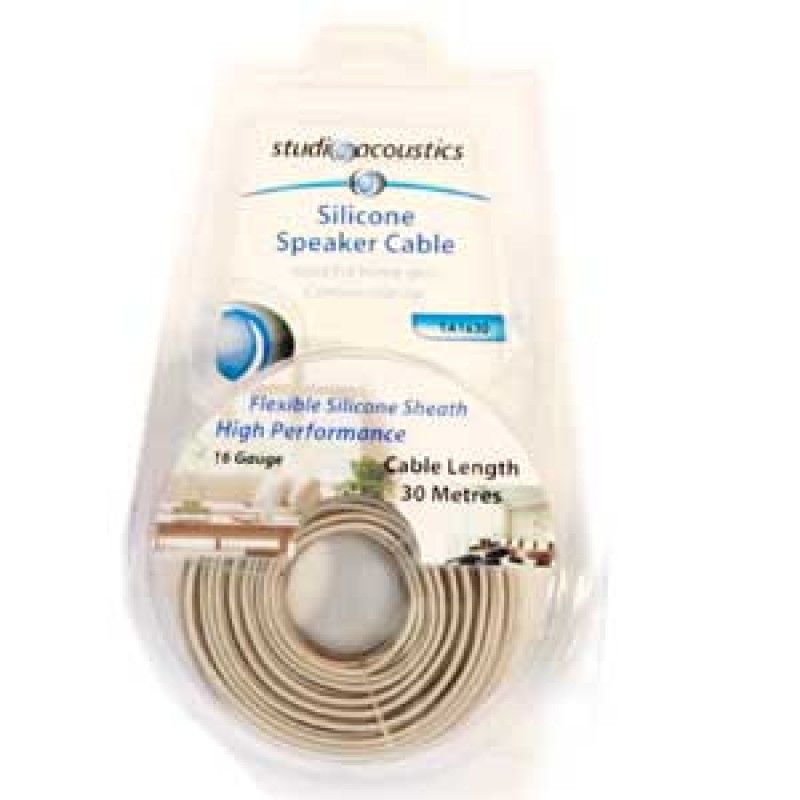 16GA SILICONE SPEAKER CABLE 30 METRES