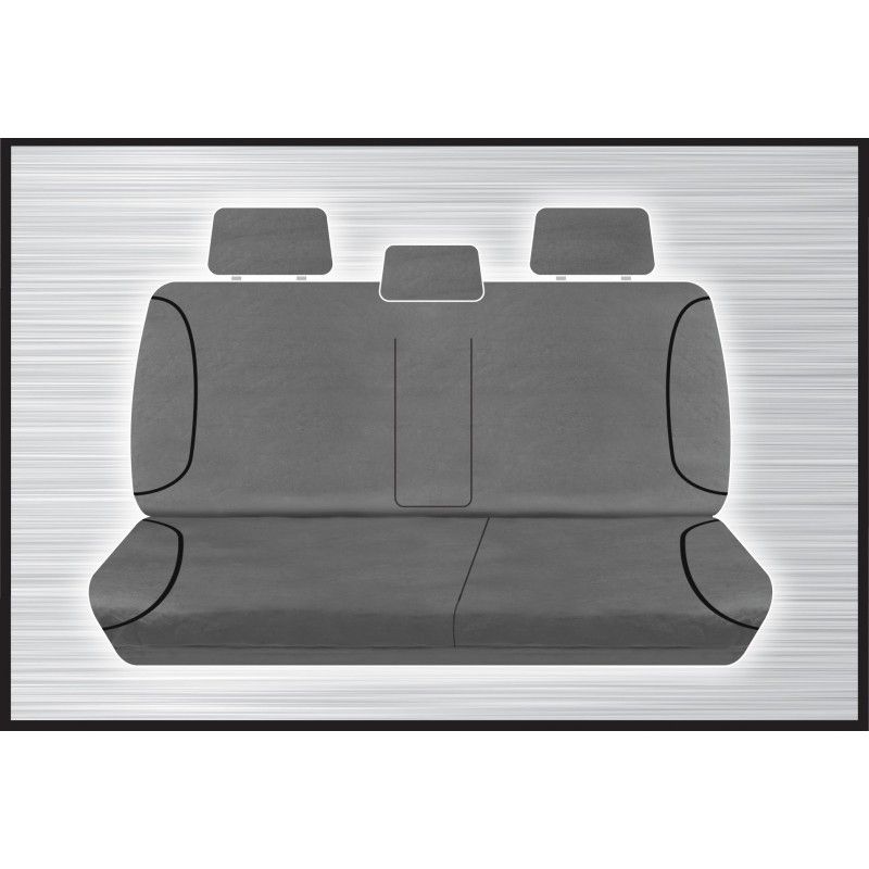 GREY CANVAS REAR SEAT COVER - DMAX