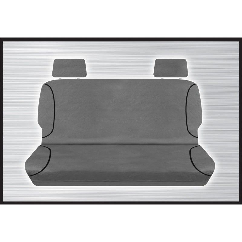 GREY CANVAS REAR SEAT COVER - NAVARA 11/2017 ONWARD