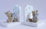 Bear Boy Bookend Pair