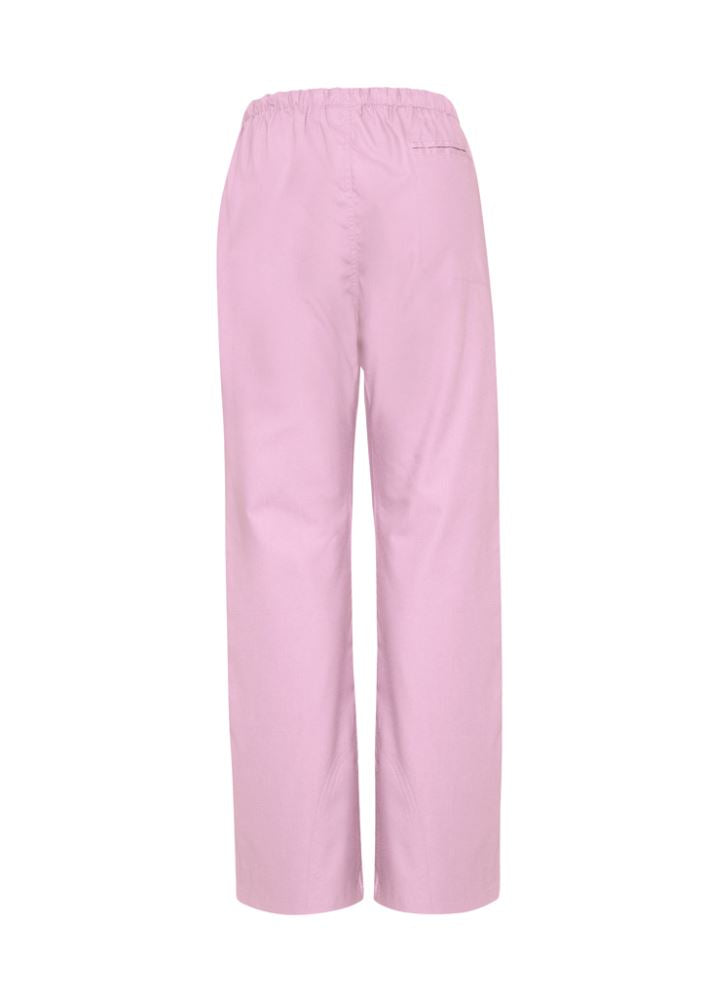 Ladies Classic Scrubs Bootleg Pant - Baby Pink - Size XS - Biz Collection