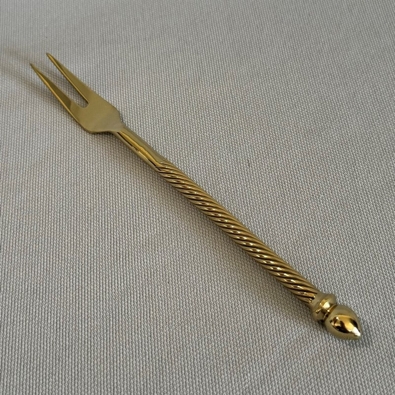 Cocktail Fork - Brass (14cm)