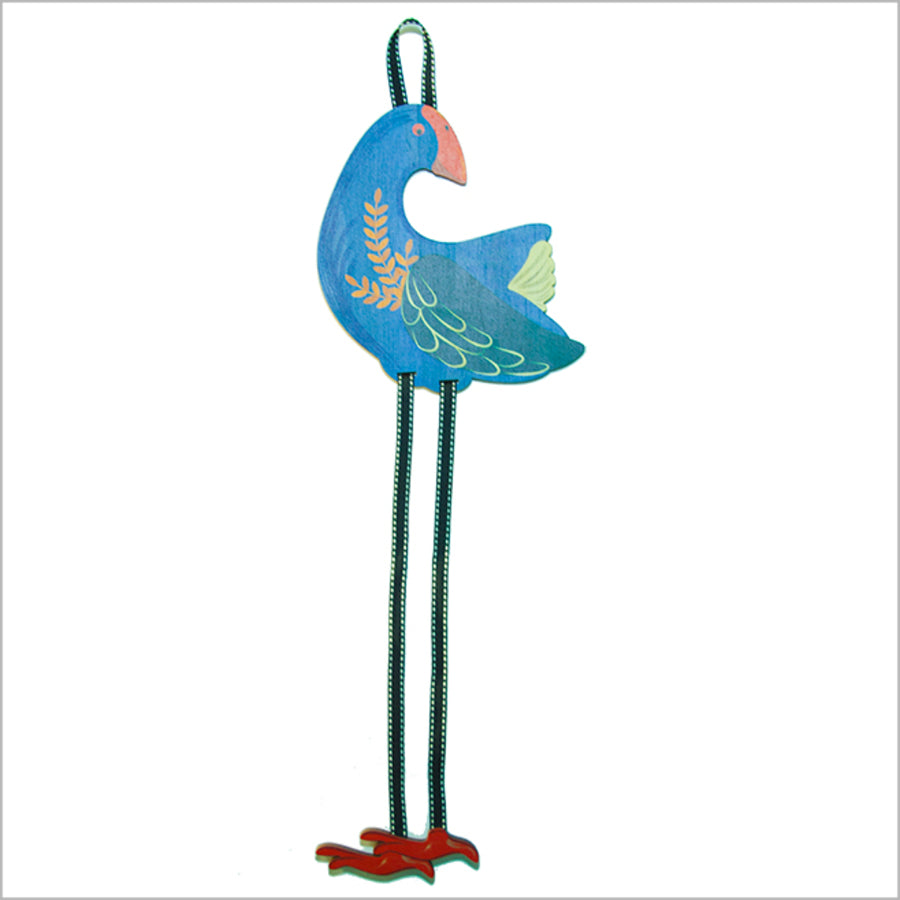 Pine Art / Hairclip Tidy : Pukeko