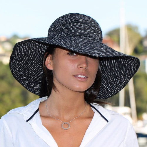 Endless Summer Resort Hat - BLACK