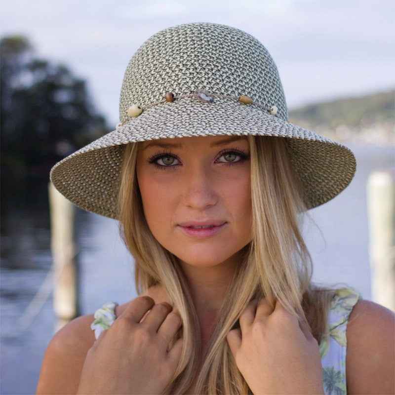Hat - Bohemian Bucket Style Hat - Pistachio