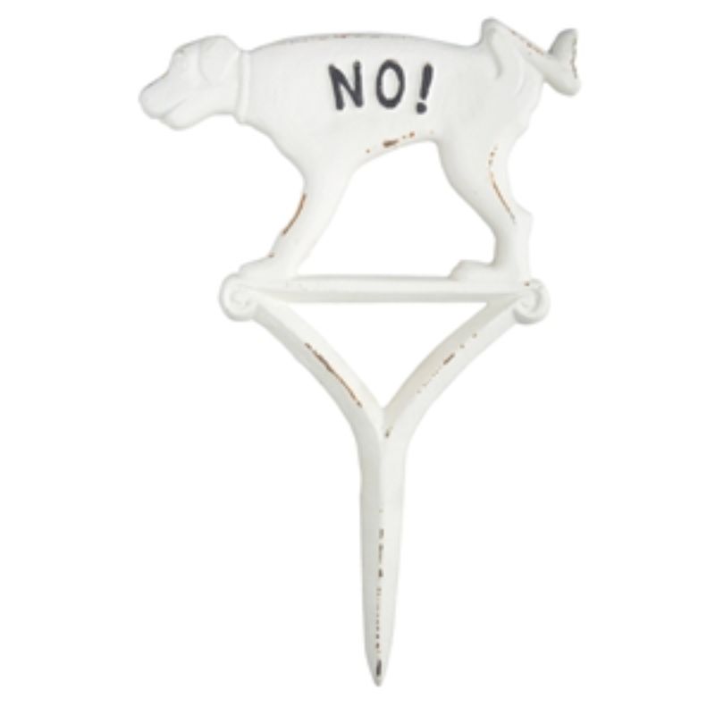 Sign - Dog Peeing No White (32cm)