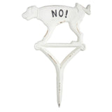 Sign - Dog Peeing No White (32cm)