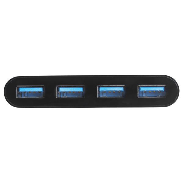 4-Port USB-C to USB-A Hub - USB 3.0 Bus-Powered Adapter for Mac, Windows, Linux Devices