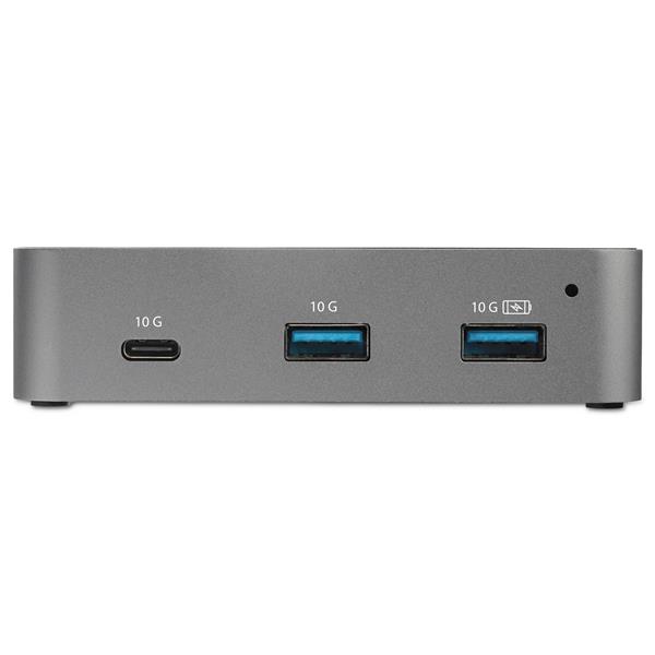 4-Port USB C Hub with 10Gbps Data Transfer - 3 USB-A & 1 USB-C Ports - Powered for Ultimate Connectivity