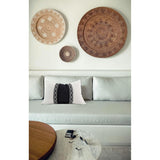 CUSHION COVER - YACHT - BLACK / WHITE -  400x600