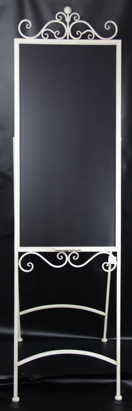 Blackboard Easel - Large Vintage (White)