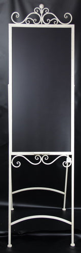 Blackboard Easel - Large Vintage (White)