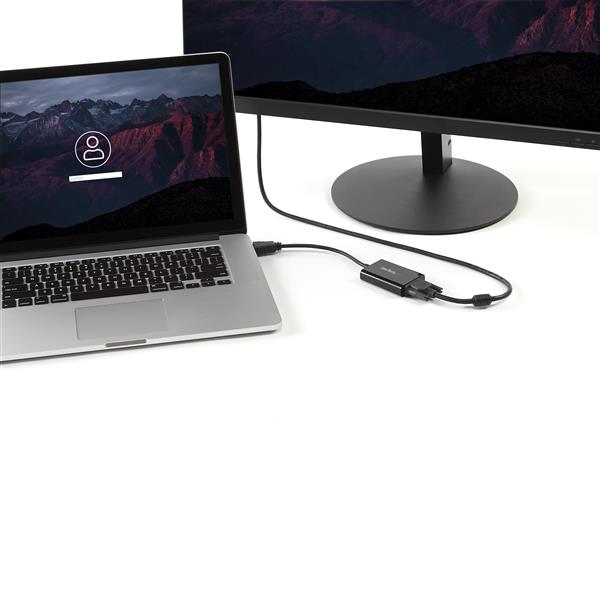 HDMI to VGA Adapter w/ Audio - HDMI Converter Male to VGA Female