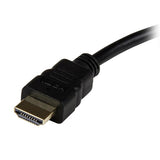 HDMI to VGA adapter converter with 1080p support for connecting laptops to VGA monitors, compact and portable design.