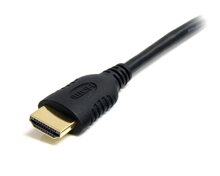 1m High Speed HDMI Mini to HDMI Cable with Ethernet - Premium Quality, Gold-Tipped Connectors