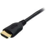 2m High Speed HDMI Cable with Ethernet - Mini HDMI to Standard HDMI for Gaming & Streaming