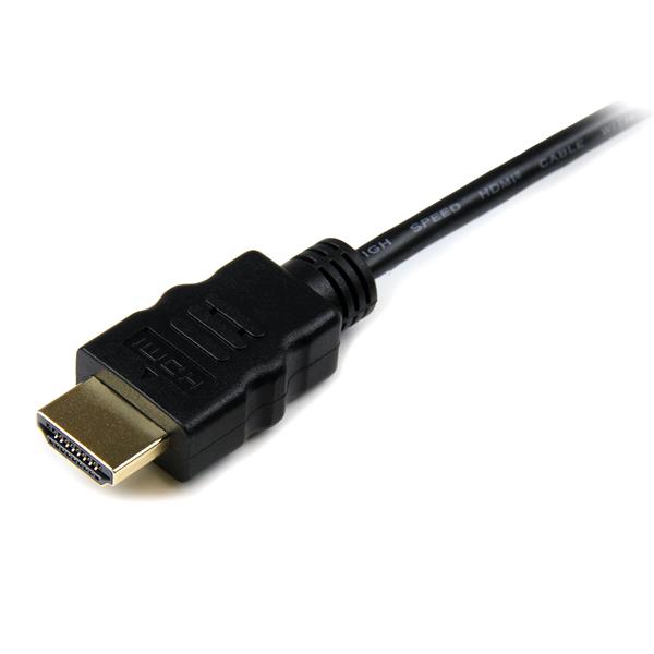 2m High Speed HDMI Cable with Ethernet - HDMI Micro to Standard HDMI - 4K Support