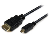 2m High Speed HDMI Cable with Ethernet - HDMI Micro to Standard HDMI - 4K Support