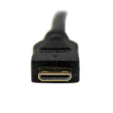 2m Mini HDMI to DVI-D cable connecting devices to DVI displays, delivering high-definition video and audio quality.