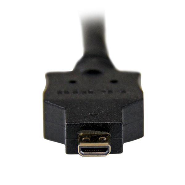 1m Micro HDMI to DVI-D Cable for Tablets & Smartphones - High-Quality M/M Connection