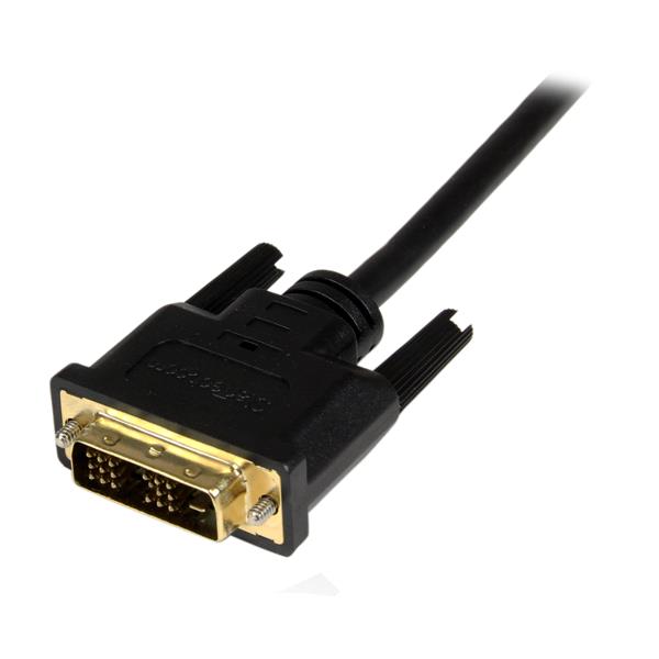 1m Micro HDMI to DVI-D Cable for Tablets & Smartphones - High-Quality M/M Connection