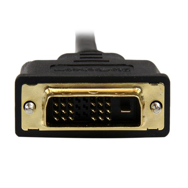 1m Micro HDMI to DVI-D Cable for Tablets & Smartphones - High-Quality M/M Connection