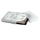 2.5-Inch Silicone Hard Drive Protector Sleeve with Connector Cap - Shockproof & Ventilated