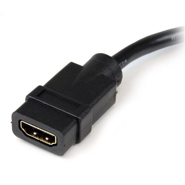 High Quality 20cm HDMI to DVI-D Cable Adapter - HDMI Female to DVI Male, 8in Length