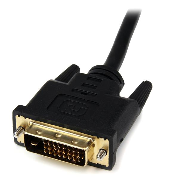 High Quality 20cm HDMI to DVI-D Cable Adapter - HDMI Female to DVI Male, 8in Length