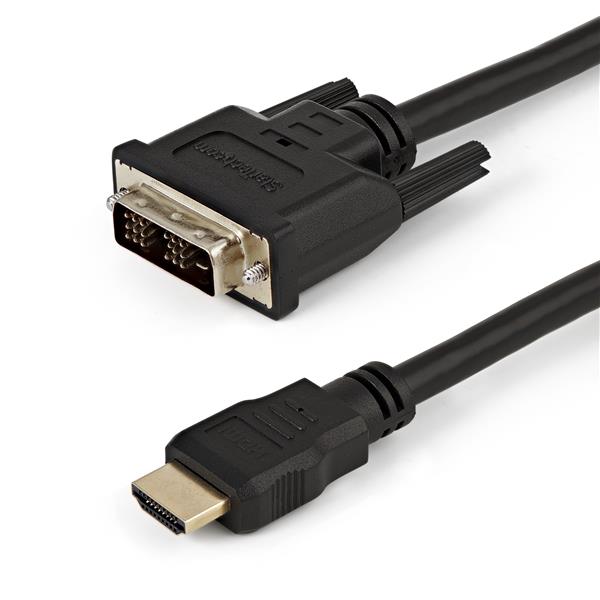 1.5m HDMI to DVI-D Male Cable - High-Quality Bi-Directional Digital Video Connector