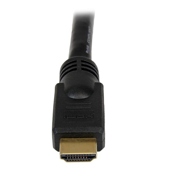 High Speed 15m HDMI Cable for 4K @ 30Hz - No Signal Booster Needed, Ideal for Home Theater & Gaming