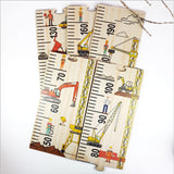 Growth Chart Ruler - Construction Site (195cm)