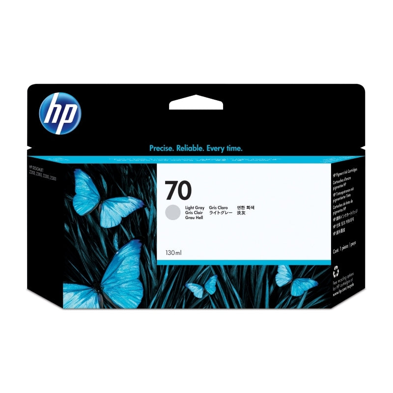 HP#70 130ml LgtGrey Ink C9451A