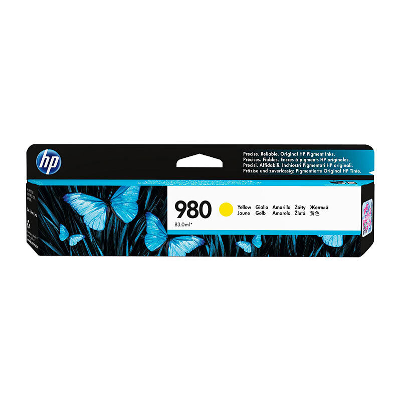 HP #980 Yellow Ink CartridgeD8J09A