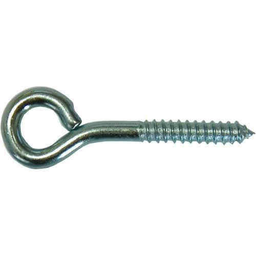 Zinc-plated steel screw eyes for versatile fastening, perfect for home improvement and DIY projects.