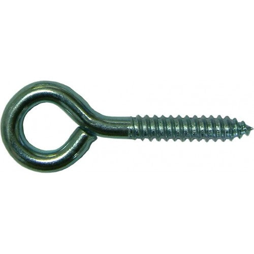 Durable 5-1/4" screw eyes for versatile fastening in home projects and tool organization, designed for strength and longevity.