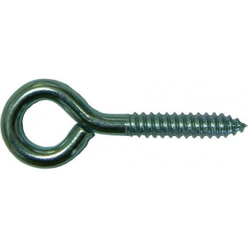 SCREW EYES - N.P. Ox 1-1/2" 12doz PP (Size 10)