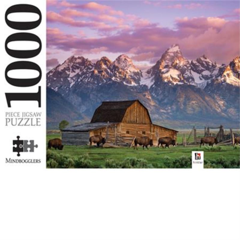 Jigsaw Puzzle - Moulton Barn Wyoming (1000pcs)