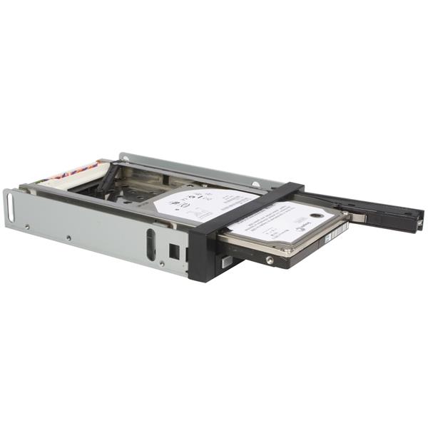 SATA Mobile Rack Backplane - 2 Drive 2.5in Trayless Hot Swap HDD/SSD for 3.5in Bay