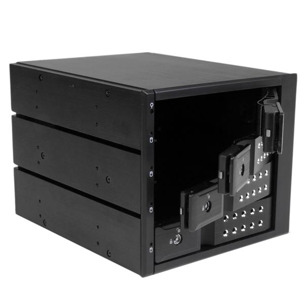 4-Bay Hot Swap Mobile Rack Backplane for 3.5" SATA/SAS HDDs - Trayless, 6 Gbps, Easy Install