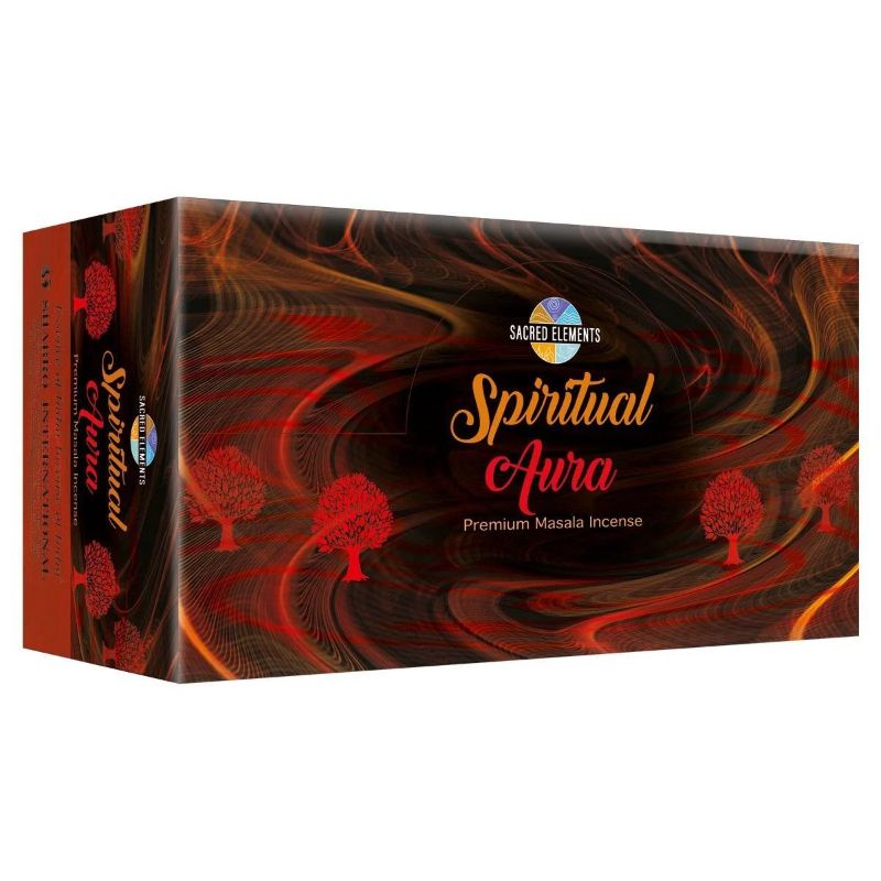 Incense - Sacred Elements Spiritual Aura Masala (Box of 12)