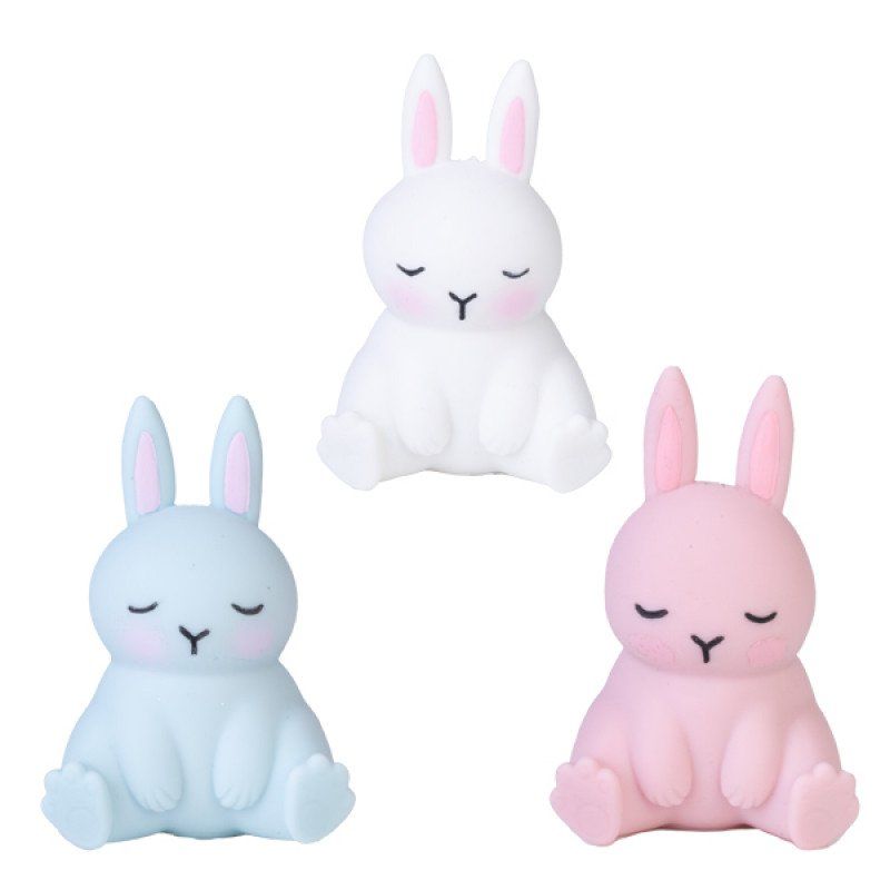 Stretch Bunny - Pullie Pal Furever Pets (Set of 12 Assorted)