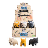 Furever Pets French Bulldog Stretch Toy - Set of 12