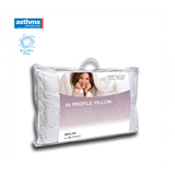 Drylife Hi Profile Pillow: Luxurious quilted cotton cover, Tencel filling for moisture control, perfect for side sleepers.