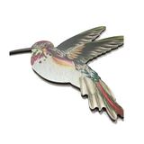 Humming Birds In Flight - Wall Art